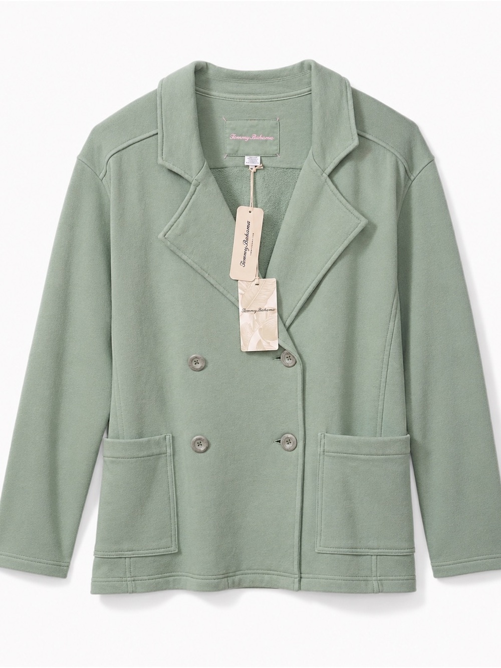 Tommy Bahama Sage Pea Coat